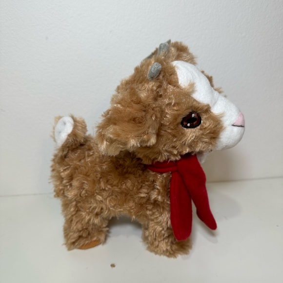 Viral Gemmy Joyful Holiday Dancing Singing Screaming Christmas Jingle Bells Goat - Picture 3 of 5